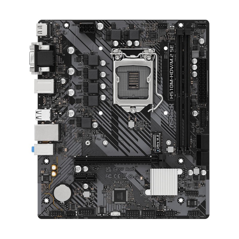 H510M-HDV/M.2 SE - Motherboard - micro ATX - LGA1200-Sockel - H470 Chipsatz -...